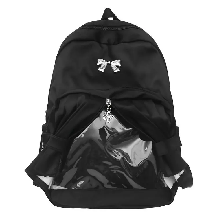 Japan Itabag Transparent Pvc Pocket Backpack School Bags For Girls Kawaii Casual Book Travel Rucksack 2024 New 5