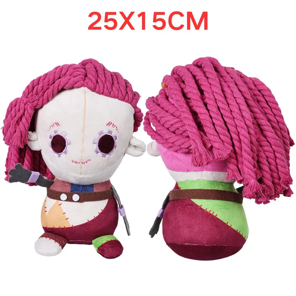 Arcane Caitlyn Vi Jinx Plush Vi Plushie Cosplay Cartoon Soft