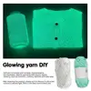 50g/roll Luminous Chunky Yarn Polyester Hand Knitted Glow in the Dark Knitting Wool DIY Handmade Weave For Cardigan Scarf Hats 5