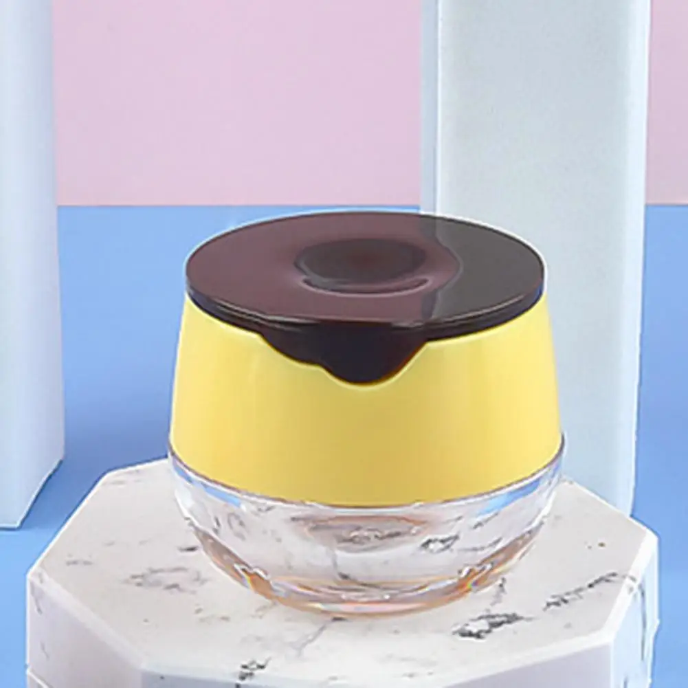 Empty Makeup Box Portable Empty Lip Balm Box Convenient with Spoon Useful Girls Travel Cosmetic Container