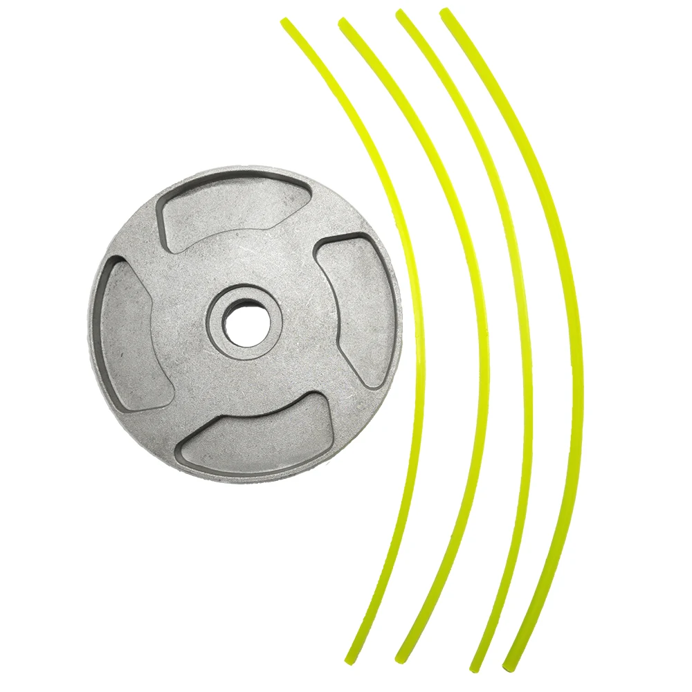 Universal Mower Hed Line String Saw Grass Brush Grass Trimmer Head grass trimmer head aluminum trimmer head For Lawn Mower Cutter Accessories For Home Garden Cuttin