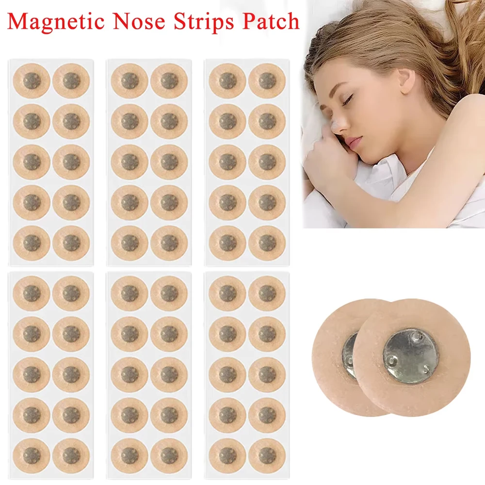 Nasal Strips Nose Strips Snoring Nose Strips Stop Snoring Patch Anti Snoring Patch Nasal Patch Sleeping Patch 10/120pcs Magnetic Nose Strips Pack Anti Snoring Nose Breathe Strips Intake Breathing Nasal Strip Extender Sticker Kit