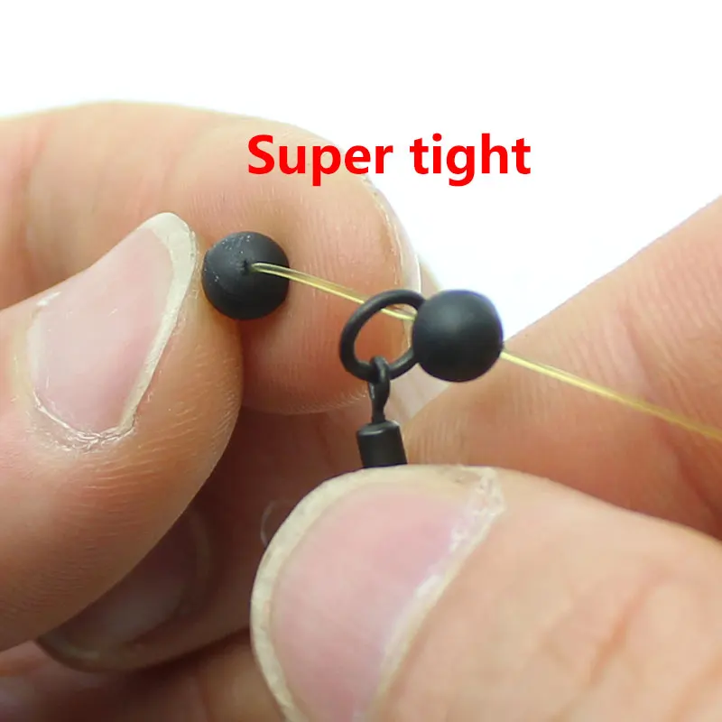 3 팩 잉어 낚시 후크 Chod Rigs 액세서리 Heli Chod 비즈 낚시 Rigs 커넥터 중지 비즈 터미널 태클 장비