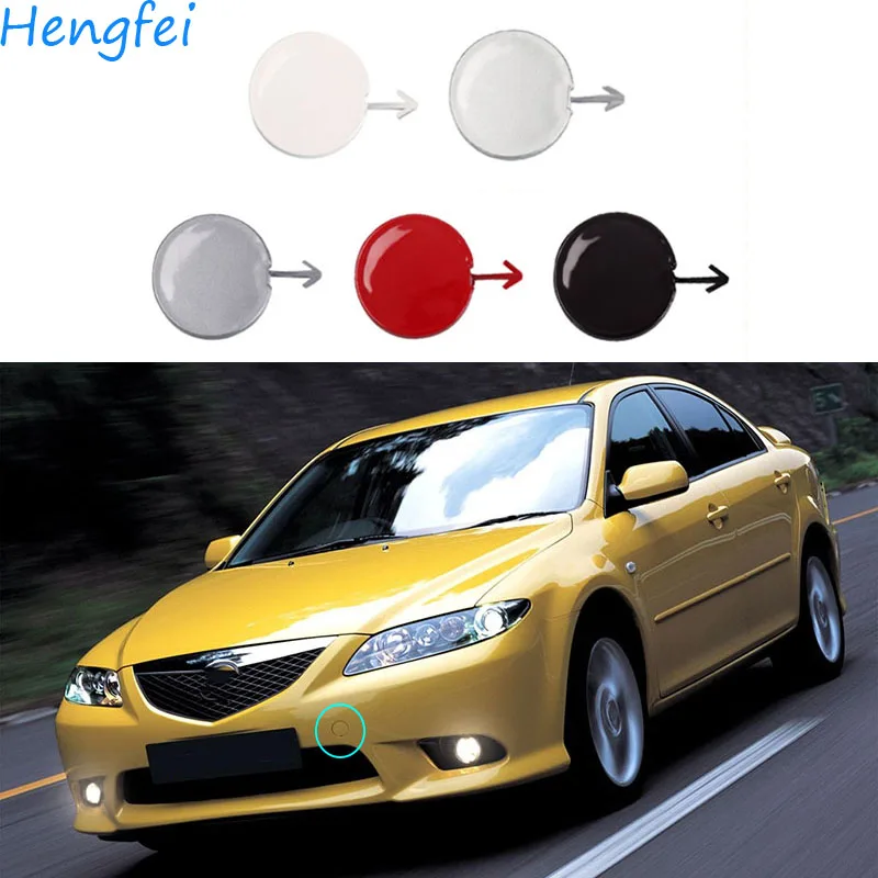 

HengFei Car Accessories Front Bumper Cover For Mazda 6 Atenza 2003~2008 Front Traction Hook Cover Decorative Cover
