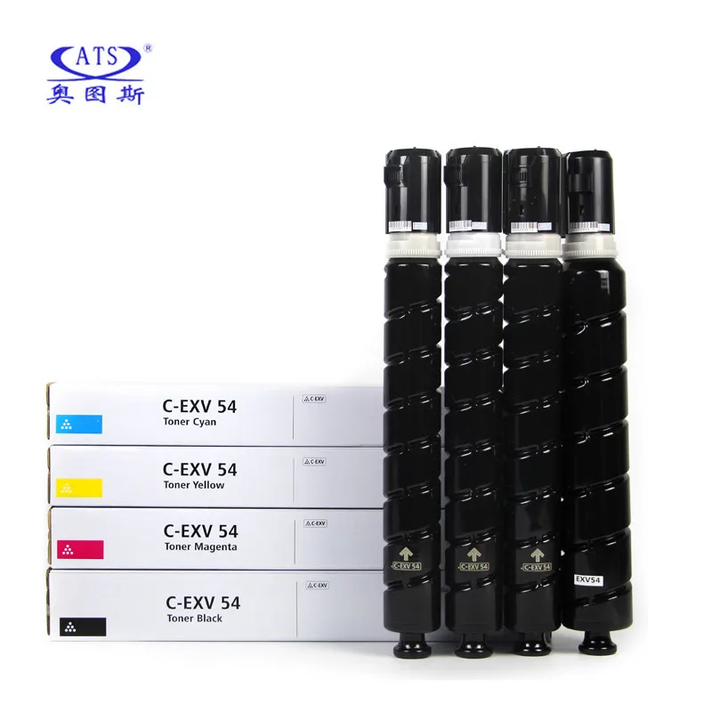 Toner Cartucho para Canon C-exv 54 C-exv54 C3025 Compatível Toner pó Copiadora Peças de Reposição 1pc tn Cor Bk420g Cmy220g - Imagem 6