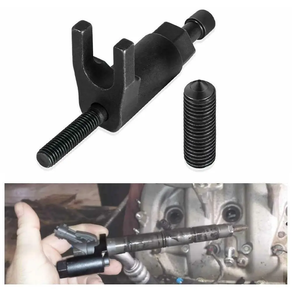 Fuel Injector Removal Tool Injector Remover Long Bolt Short Bolt Remover Extractor Tool Diesel Injector Extractor Tool diesel injector 65011112010 common rail injector 0445120142 fuel nozzle 0 445 120 142 for jamz