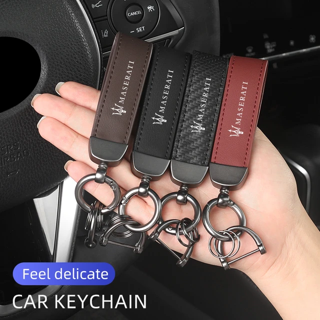 Car Key Chain Luxury Keychain Car Key Ring for Maserati Car Accessories -  AliExpress