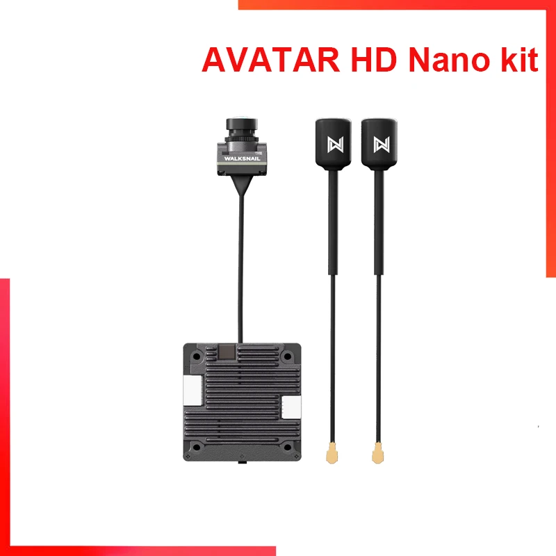 

Walksnail Avatar HD Micro Camera VTX Kit Avatar nano kit for DIY RC FPV Quadcopter Longrange Freestyle Drone Replacement Parts