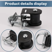 Lifting Rope Pulley Bearing Block Pulley Wheel Portable Heavy Duty Mute Roller DIY Gym Exercise Equipment 2
