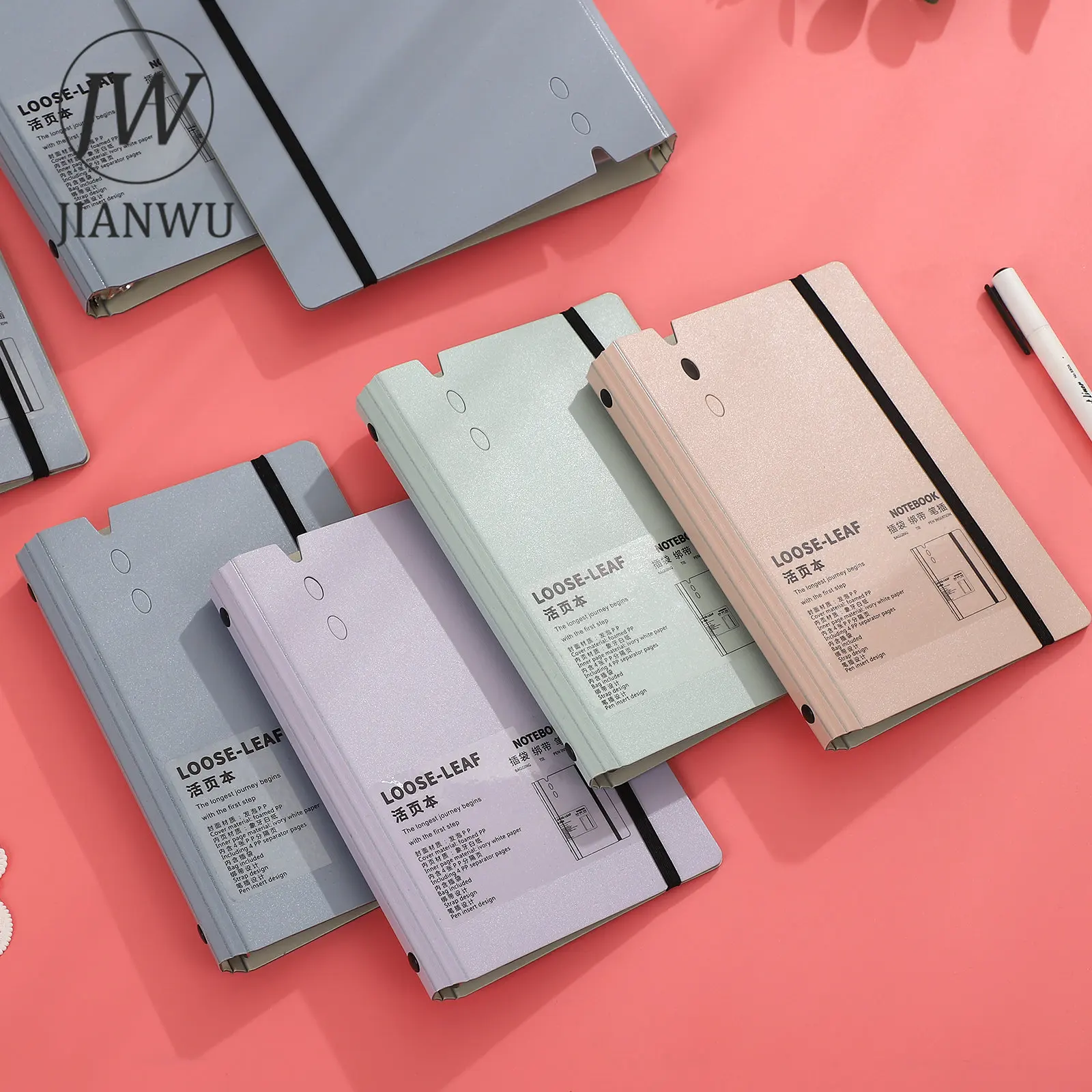 Loose leaf book JianWu Official Store