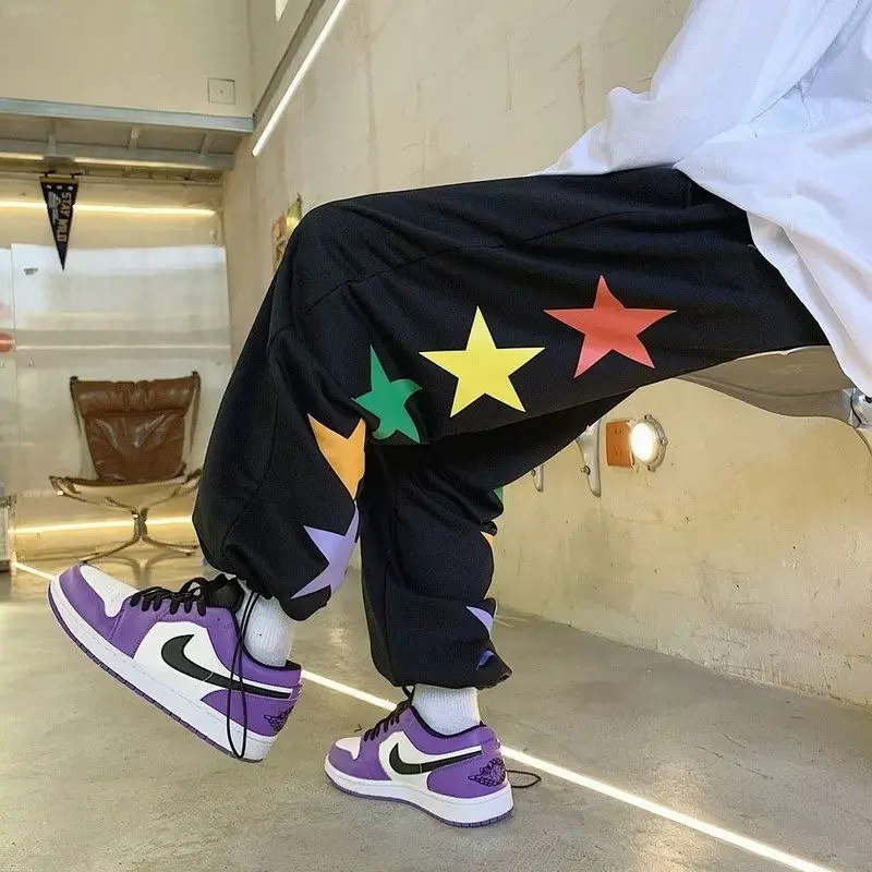 2024 Elegant Fashion Harajuku Slim Fit Ropa Hombre Loose Casual Sport All Match Solid Pockets Korean Version Straight Leg Pants