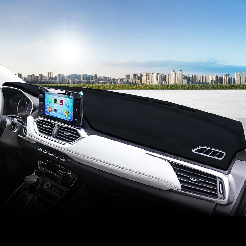 Premium Car Dashboard Sun Shade and Non-Slip Cover Mat