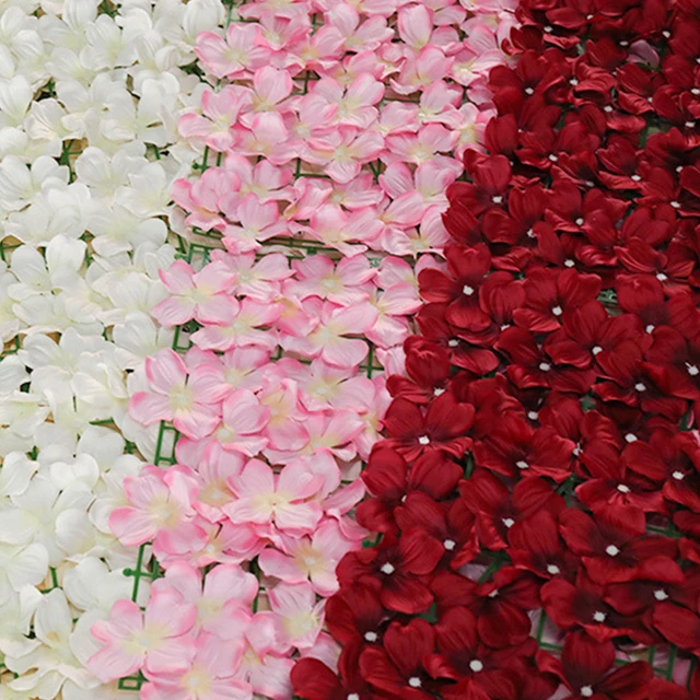 Mesterséges Virágkerítés Rácsos Tekercs Fal Tereprendezés Kerítés Adatvédelmi Képernyő Kültéri Kerti Háztáji Erkély Dekoráció - Image 5