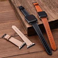 Bracelet en cuir léger pour Apple Watch 49mm 45mm 41mm 44mm 40mm 46mm IWatch Series 10 9 8 7 SE Ultra 2 3 2