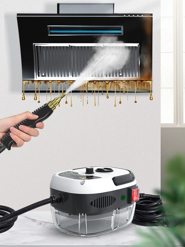 2500W Steam Cleaner High Temperature Sterilization Air Conditioning Kitchen Hood Car Cleaner Home Appliances 110V/220V 2