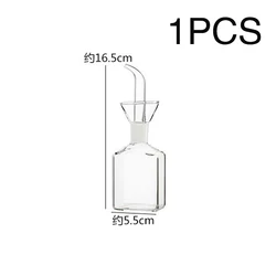 Premium High Borosilicate Glass Leak-Proof Oil & Vinegar Dispenser Bottle (125ml)