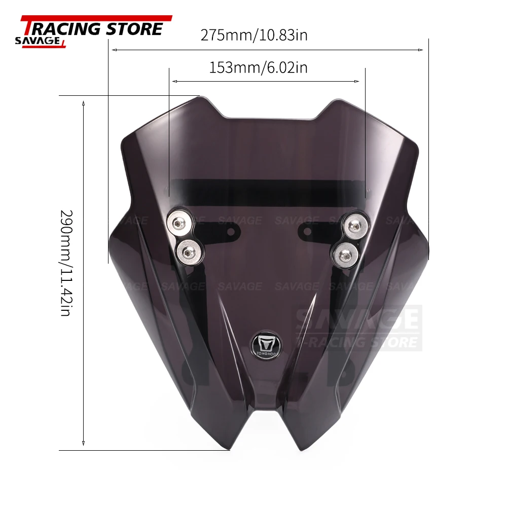 2024 Z900 WindScreen Screen With Mobile Phone GPS Nav Navigation