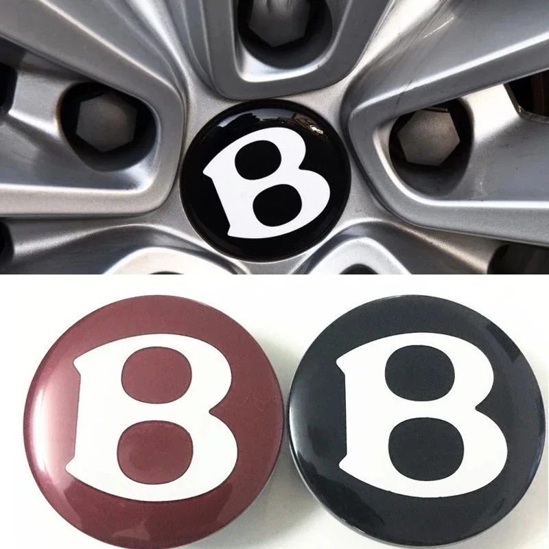 4x 68mm Nabendeckel Radkappen Bentley Flying spur 2009-2017 – Bild 2