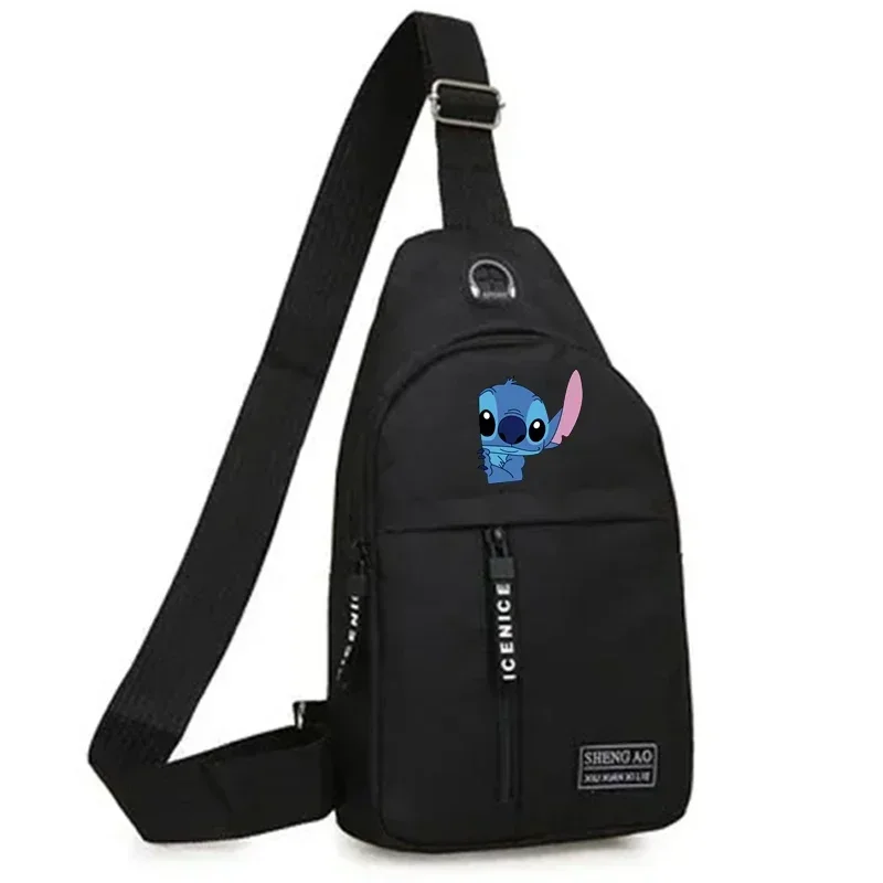 Disney steh kreslený multifunkční komora brašna pánské trend bedra pytle sportovní versatile bedra crossbody brašna messengers brašna