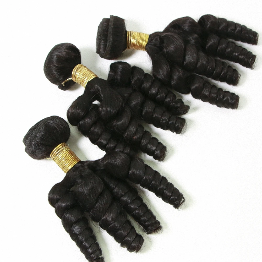 Bliss Brazilian Hair Weave Loose Wave Bundles Movado Curl Human Hair Retro Ladies Human Bundles Remy Extensions