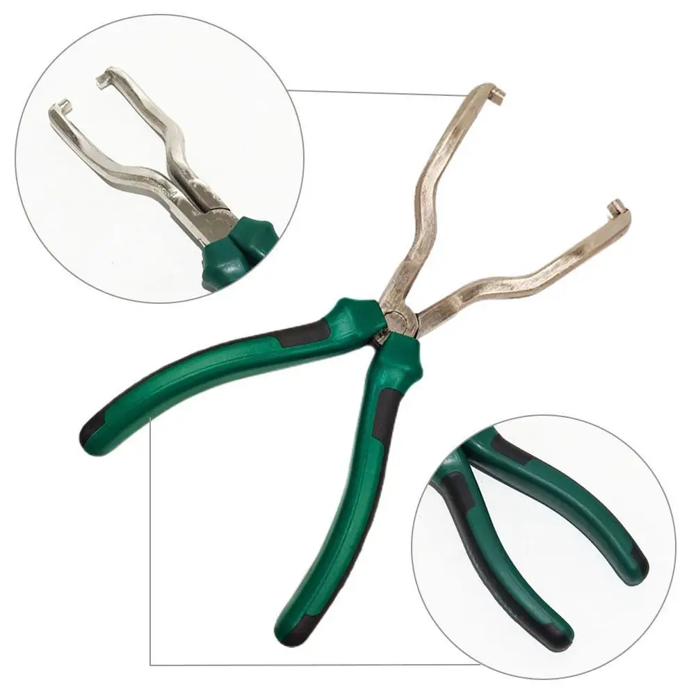 

Automobile Caliper Fuel Pipe Pliers Car Auto Vehicle Tools Joint Clamping Pliers Fuel Filters Hose Pipe Buckle Removal Caliper