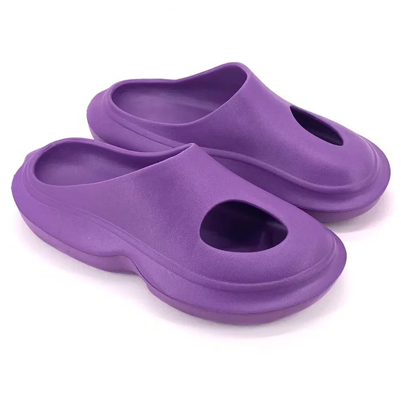 Dropshipping Trendy Men and Women Slippers Summer 2022 Fashion EVA Outdoor Thick Bottom Beach Slippers Slide for Women Shoes