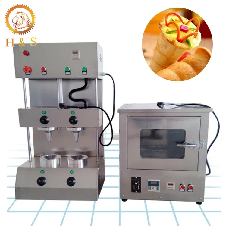 Commercial Automatic Pizza Cone Machine / Cone Pizza Oven / Kono Machine
