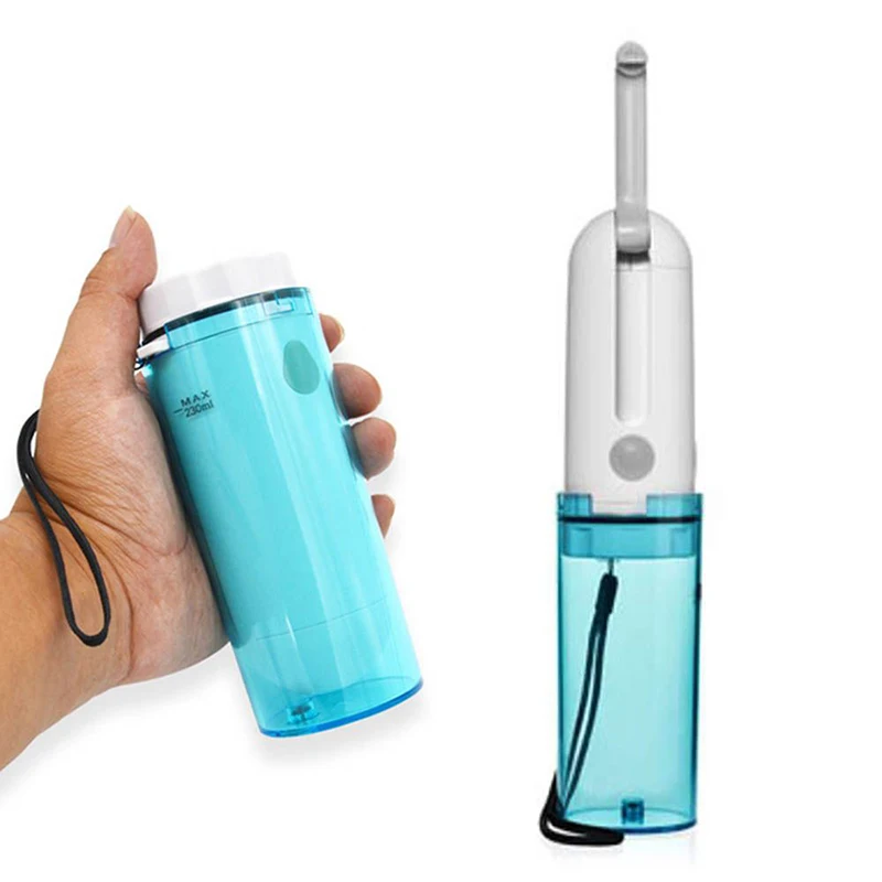 Bidé portable y Bidé de viaje con la mano Held Bidet Botella para uso  Personal Limpieza, Azul