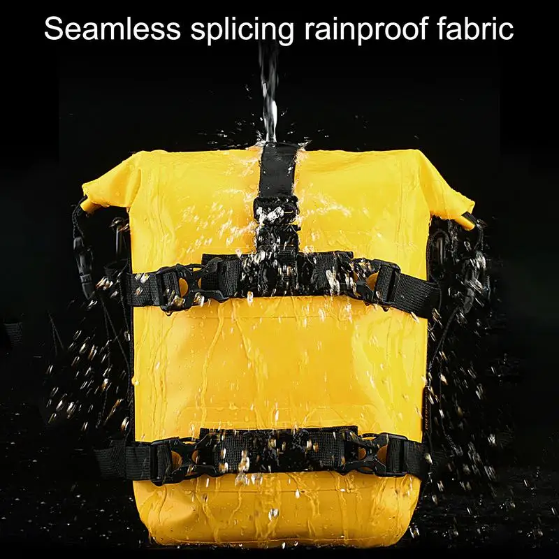 Motorcycle Bumper Bag 8L Waterproof Crash Bars Bag Motorcycle Frame Bag Luggage Pack Repair Tool Pouch Motor Side Bags