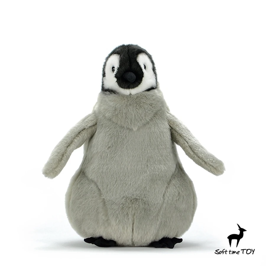 Baby Penguin High Fidelity Anime Cute Plushie Emperor Penguin Plush Toys Lifelike Animals Simulation Stuffed Doll Kawai Toy Gift 3