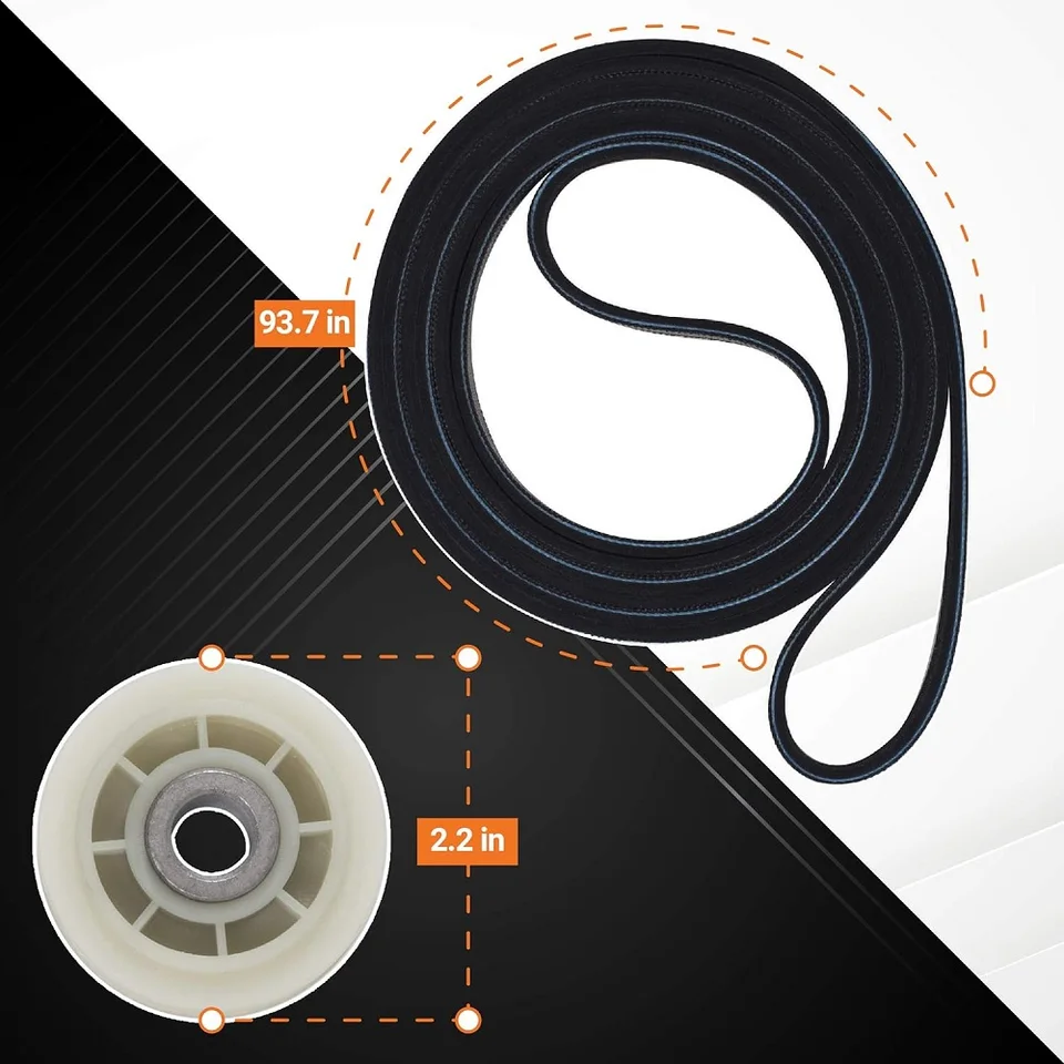 349241T Dryer Rear Drum Support Roller Kit | Genuine Whirlpool OEM In Stock - Foto 14