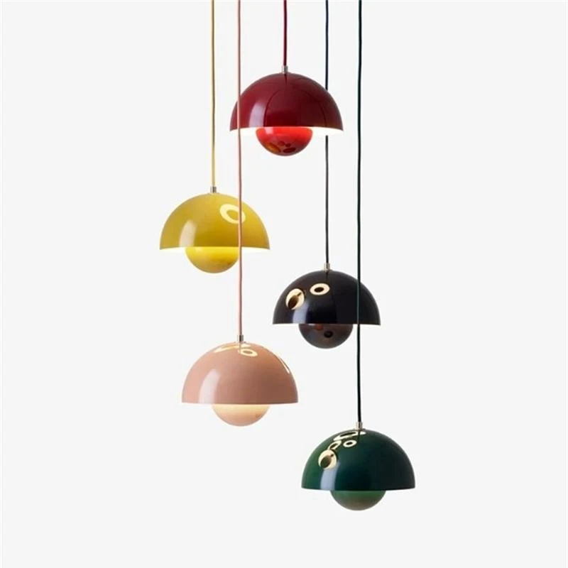 Danish Flowerpot Pendant Lamps Original Edition Zebra Stripes Hanglamp Loft Kitchen Restaurant Bar Living Bedroom Denmark Lights