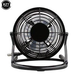 USB Silent Fan - Desk Cooler for Office and Home with Rotatable Blades (Black)
