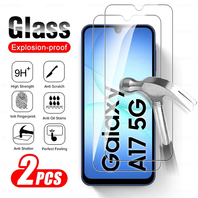 2-Pack Premium 9H Tempered Glass Full Cover Screen Protector Case