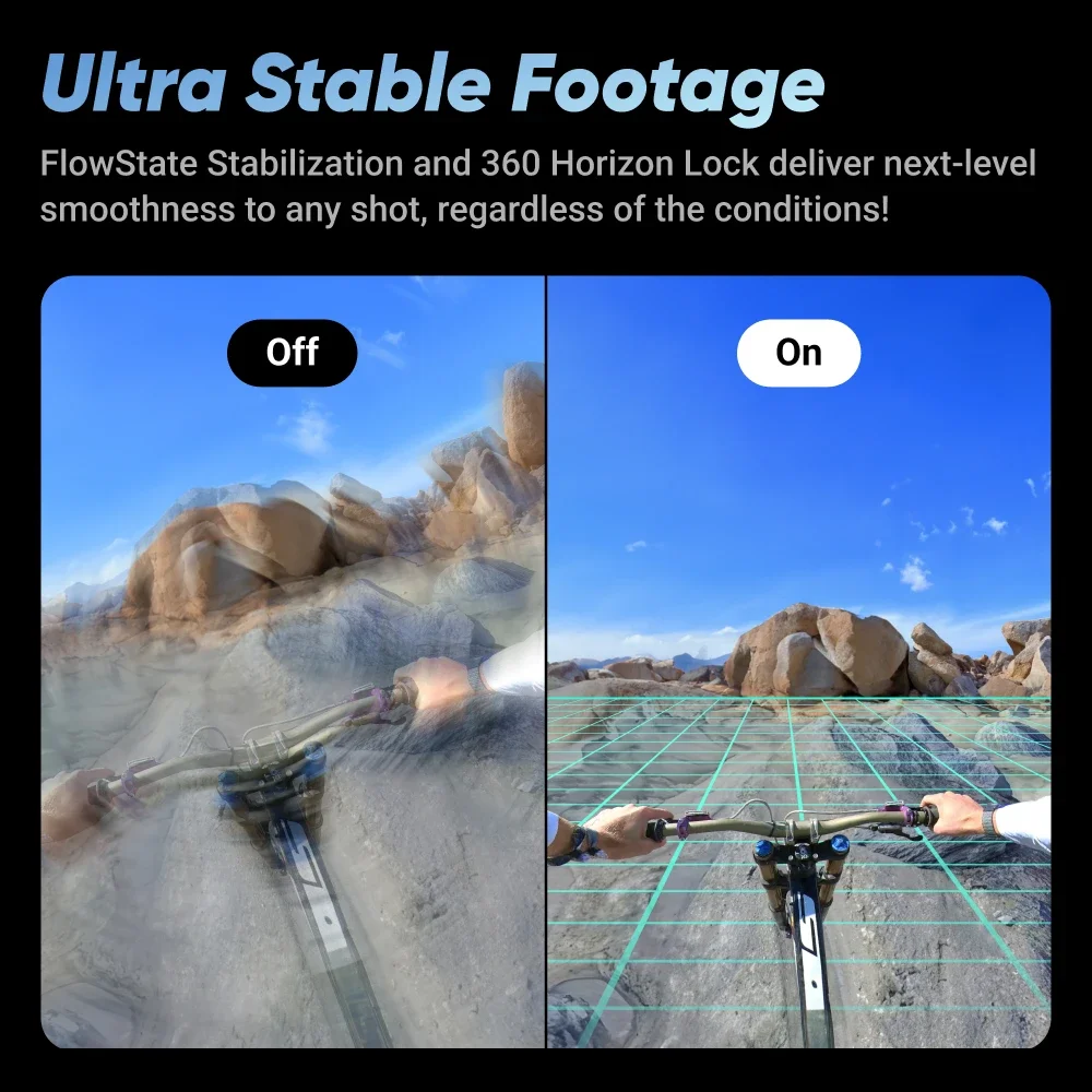 Insta360 X4 - 8K Waterproof 360 Action Camera, 4K Wide-Angle Video, Invisible Selfie Stick,  135 Min Last，Removable Lens Guards, 4