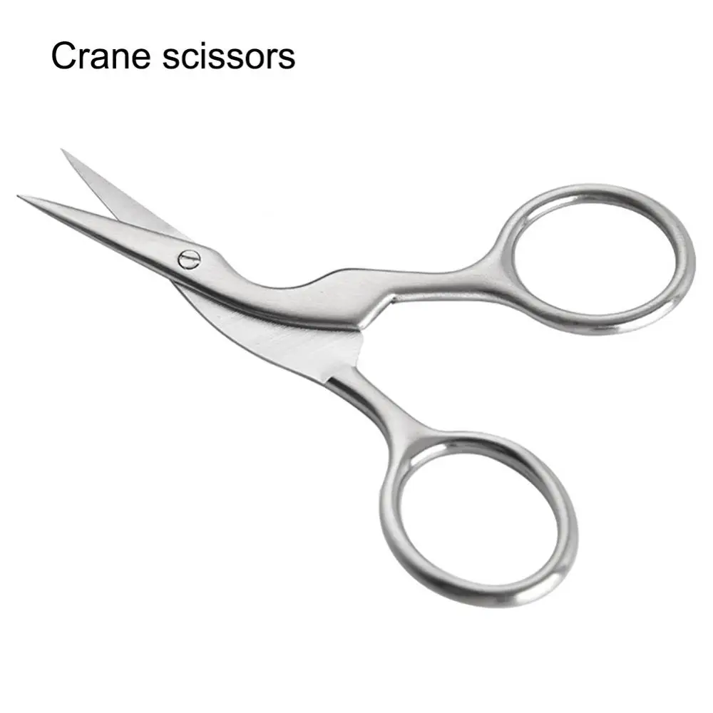 Manicure Scissor Durable Portable Versatile Eyebrow Grooming Tool Facial Hair Remover Beauty Tool Long-lasting Makeup Tool 5