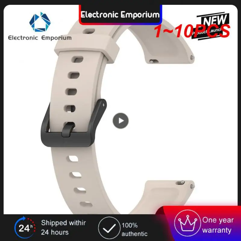 

1~10PCS For Amazfit Bip Strap Silicone Watch Band For Amazfit GTS 2 Mini / Bip S U Bracelet For Haylou LS02 20mm Sport