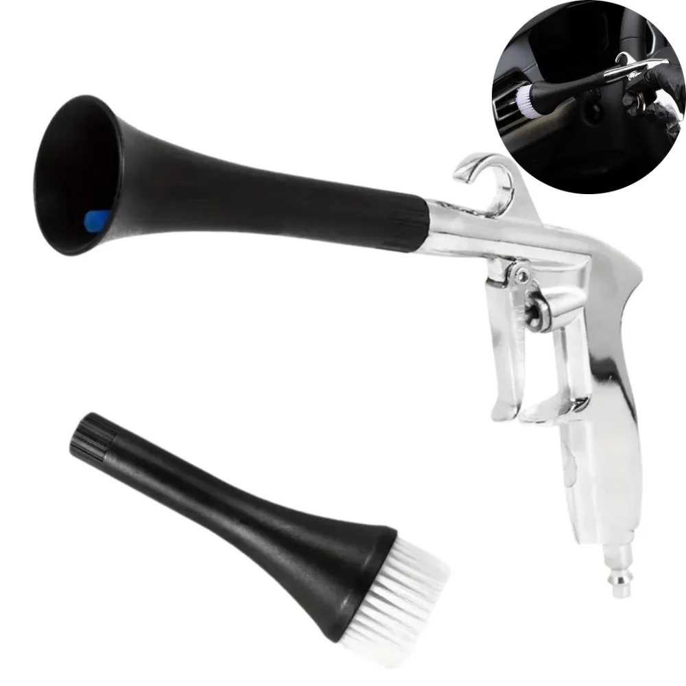 1PC 고압 먼지 제거 건 자동차 실내 디테일링 건 고압 에어 블로우 건 전문 ..