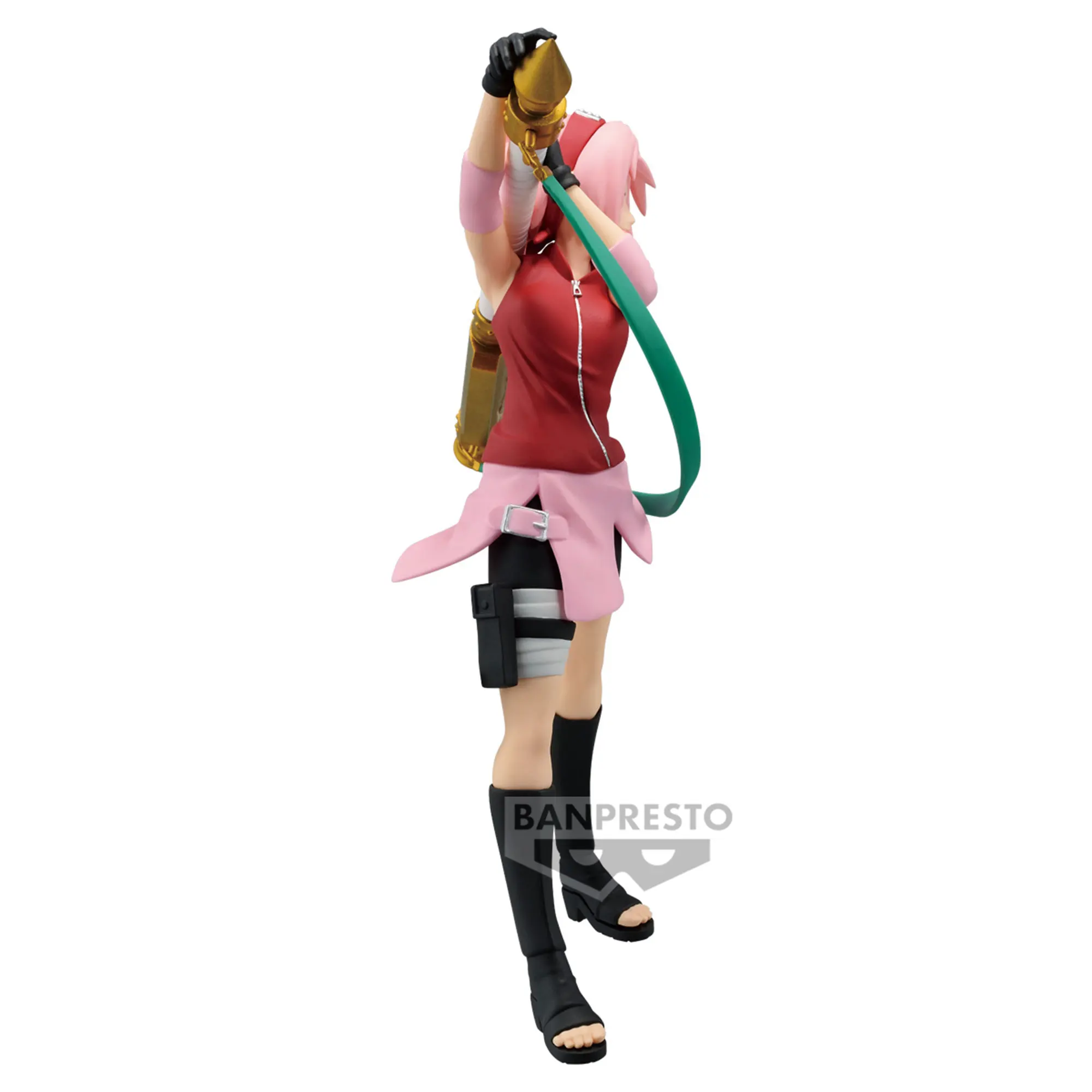 Figurine Sakura Haruno 30 cm Combinaison Rose Cadeau Top Qualité