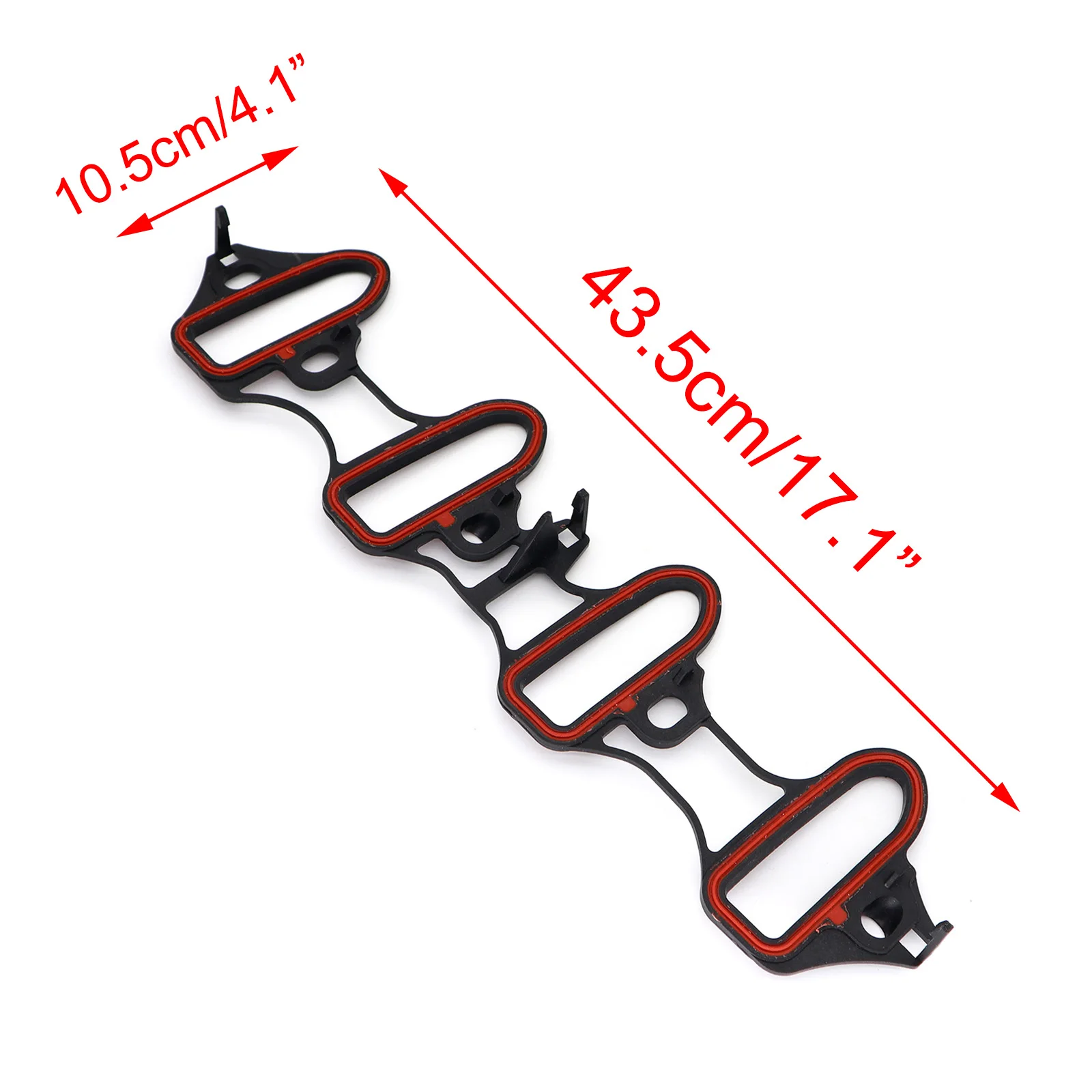 Car Engine Intake Manifold Gasket Replacement Parts 2PCS For Chevy Chevrolet Silverado GMC Hummer Tahoe 5.3L 6.0L OHV 89060413