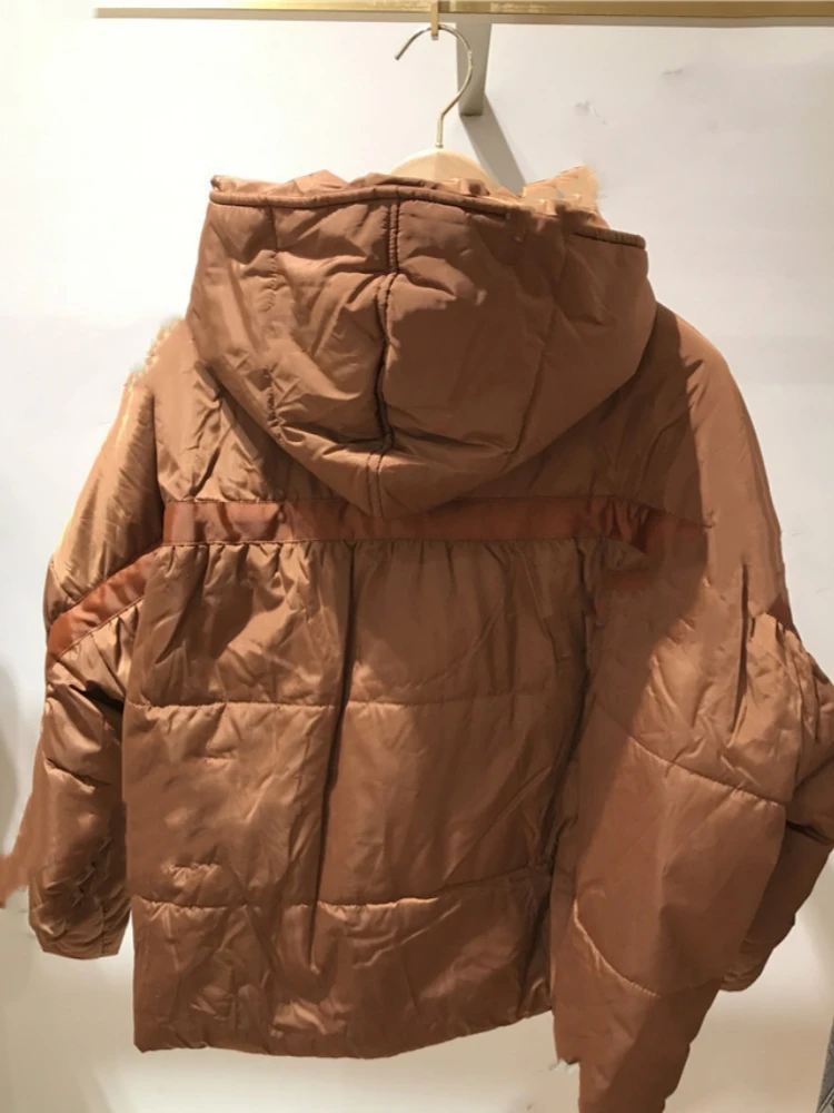 

Clearance Price 2024 New Women Brown Long Sleeve Zipper Warm Hoodies Jacket