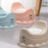 Potty Training Seat Foldable Portable Sitting Posture Urinating Pot Cute Cartoon Anti-leakage Potty Urinal Child Toilet Supplies 1