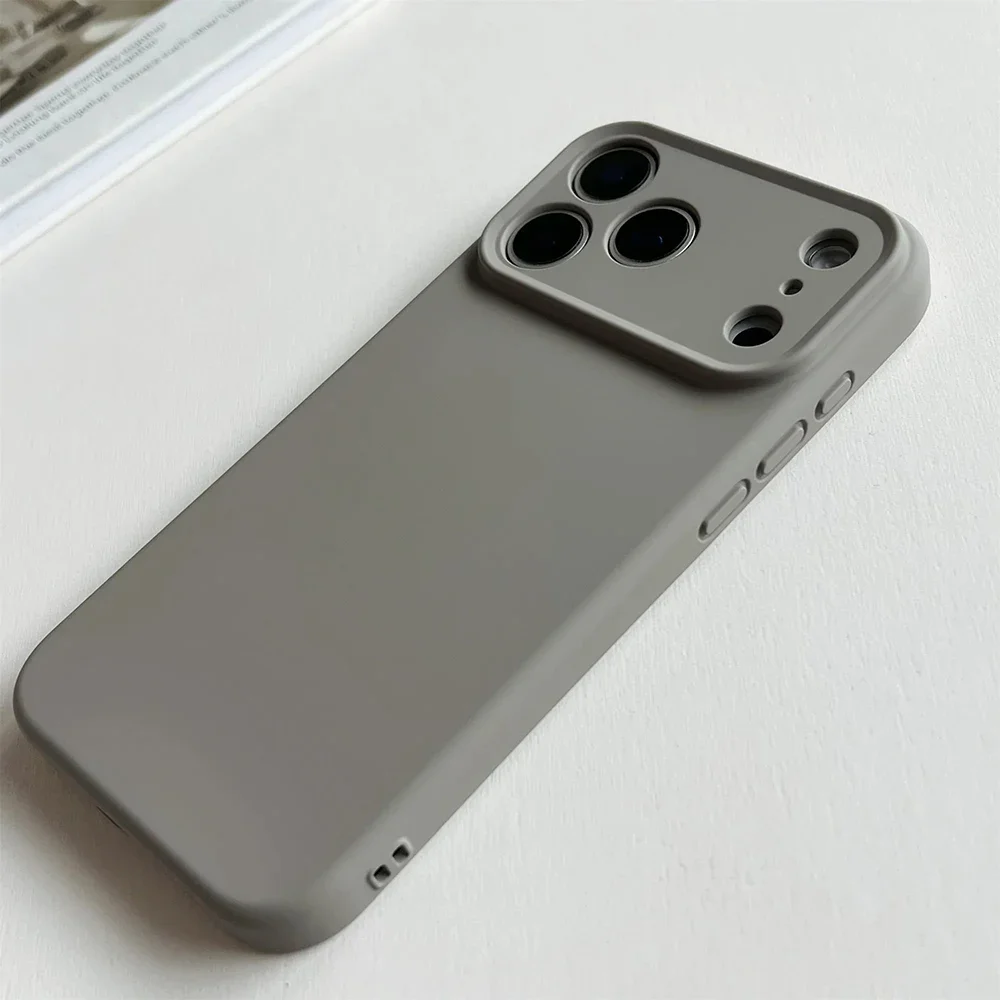 Liquid Silicone Shockproof Case For Iphone Pro Max And Plus_voghion.com
