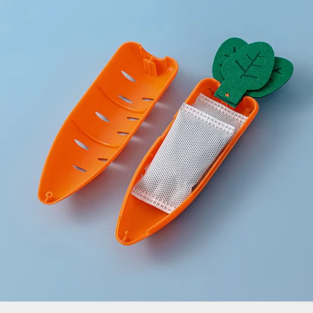 Hűtőszekrény Dezodor Doboz Otthoni Frissítő Légfrissítő Sárgarépa Alakú Mini Tisztító Fiókhoz - Image 2