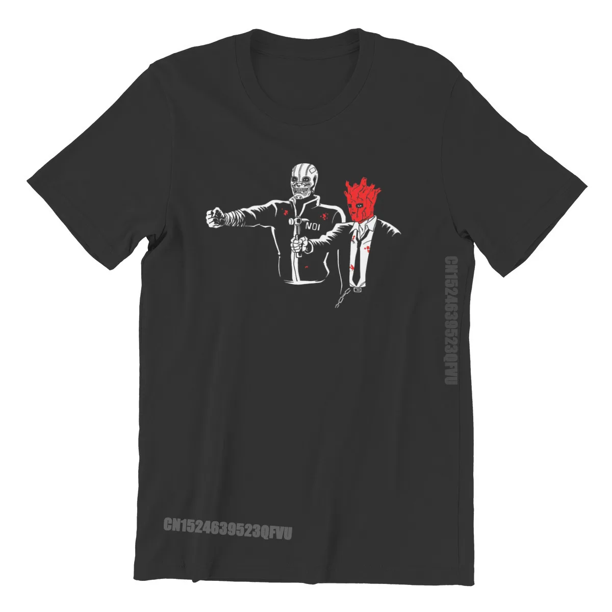 

Футболки для мужчин, серии "уборщицы", "дорохедоро, японские манги, винтажные, панк, большие ретро-футболка