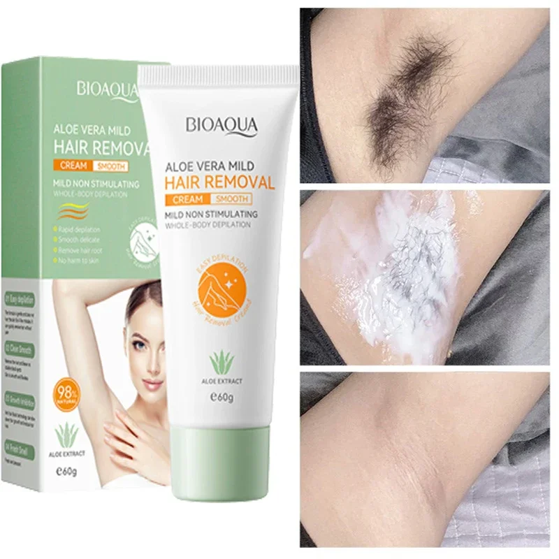 

60g Fast Hair Removal Cream Painless Inhibitor Hair Growth Arm Armpit Legs Permanent Depilatory For Men Women Beauty Health Care