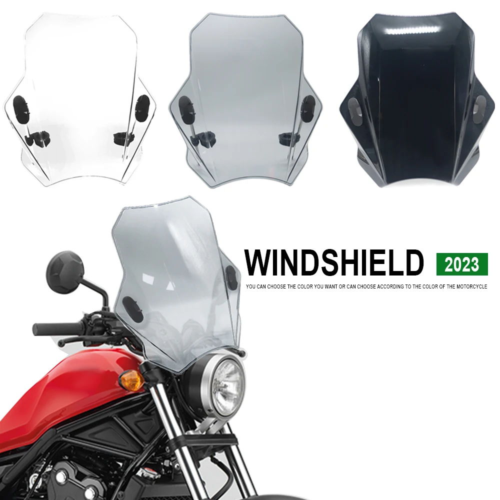 

For Honda CMX500 CBF500 Universal Motorcycle Windscreen Windshield Deflector