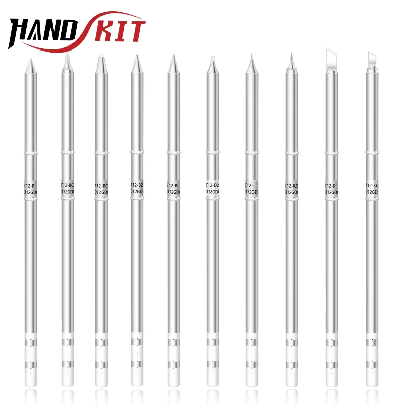 

T12 Soldering Station Tips T12-BL BU I KU BC3 BC2 D24 ILS JL02 D08 D16 D32 D52 Replacement Solder Tips