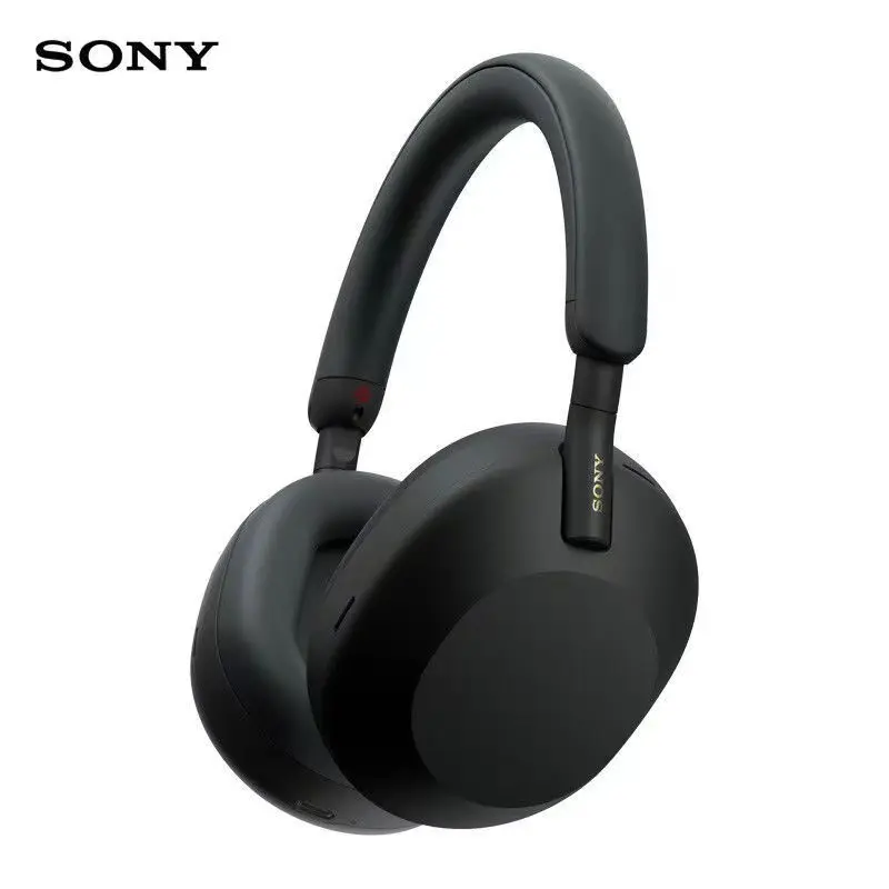  SONY WH-1000XM5 Wireless Bluetooth Headphones with Mic Noise Cancelling Headsets Stereo Sound Earphones Sports Gaming Headphones 