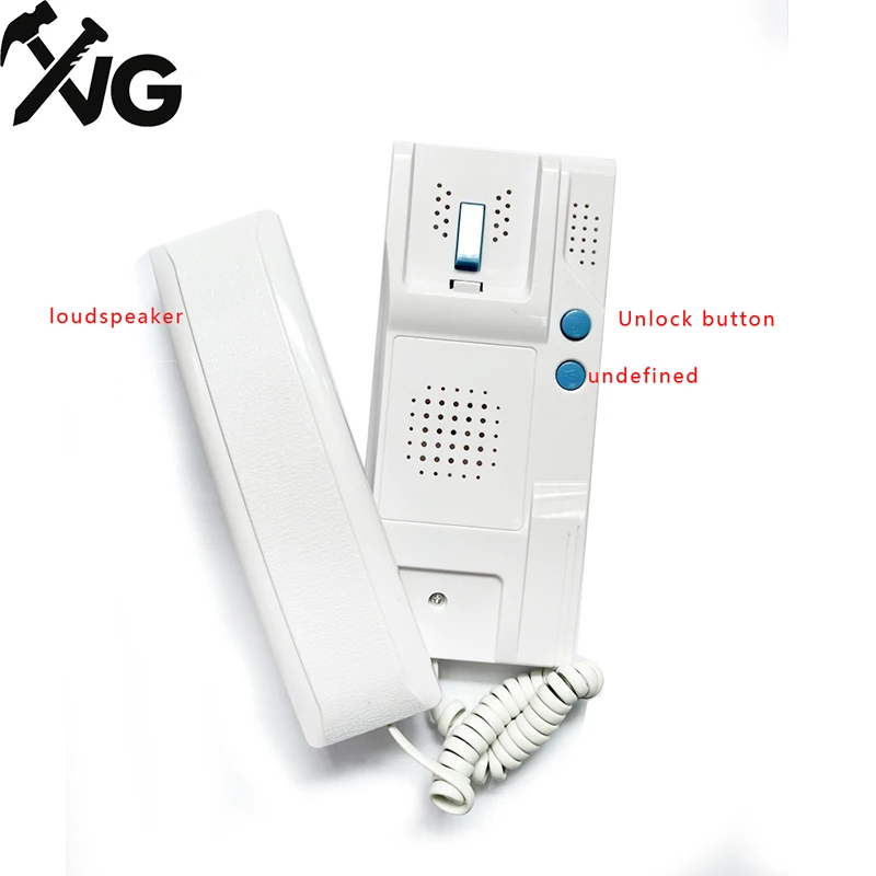 Top quality apartments intercom system home security audio door phone indoor unit Phone Intercom Doorbell System - 6